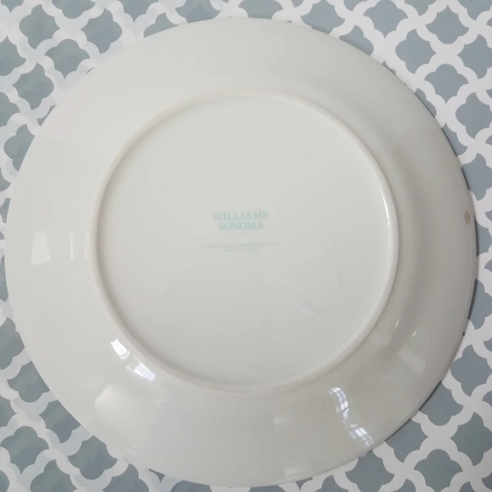 Williams Sonoma Garden Bunny and Spring Garden Bird Plates 9 Inch - Picture 2 of 6